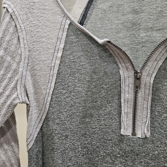 Cutout Long Sleeve Pullover Top - Picture 12 of 13